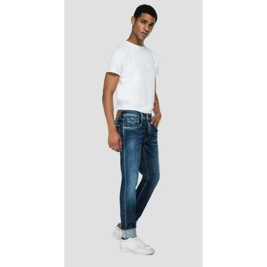 Replay - Jeans - Blå - Herr - Storlek: W31,W33,W34,W38