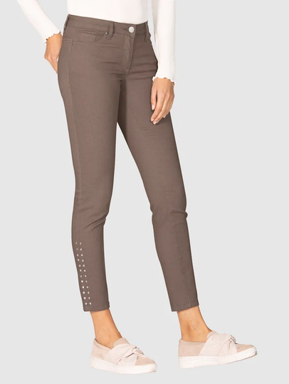 Jeans med nitar med nitar AMY VERMONT Mullvad