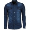 Skjortor med långa ärmar True Rise Snygg Skjorta Till Jeans
