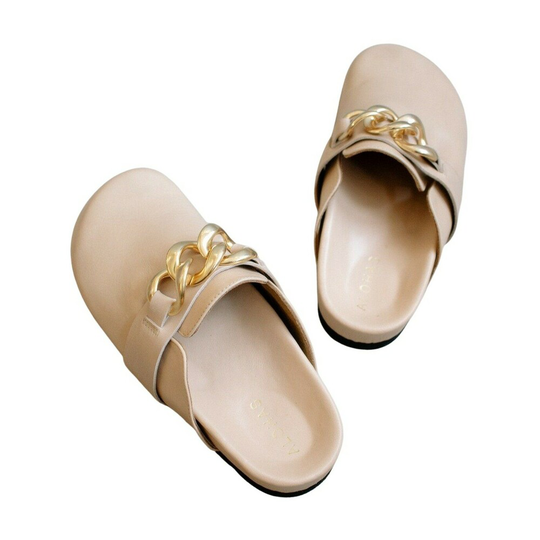Alohas - Träskor - Beige - Dam - Storlek: 38 Eu,39 Eu,42 Eu,37 Eu,36 Eu,35 Eu,41 Eu,40 EU