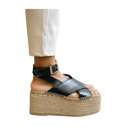 Alohas - Sandaler - Svart - Dam - Storlek: 42 Eu,41 EU