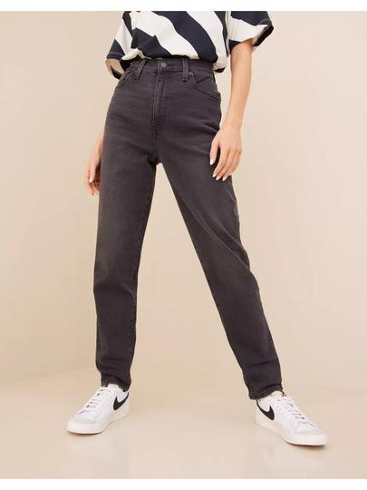 Levi's High Waisted Mom Jean Say no G Mom jeans Indigo