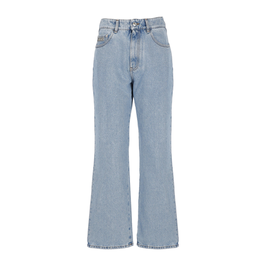 Gcds - Flare Jeans - Blå - Dam - Storlek: W28,W26,W27