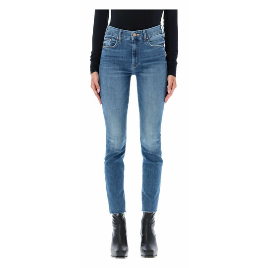 Mother - Skinny Jeans - Blå - Dam - Storlek: W27,W26,W30,W28,W29