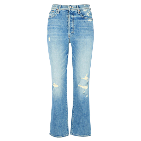Mother - Flare Jeans - Blå - Dam - Storlek: W29,W26,W28