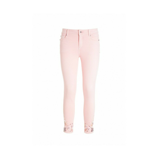 Fracomina - Skinny Jeans - Rosa - Dam - Storlek: W24
