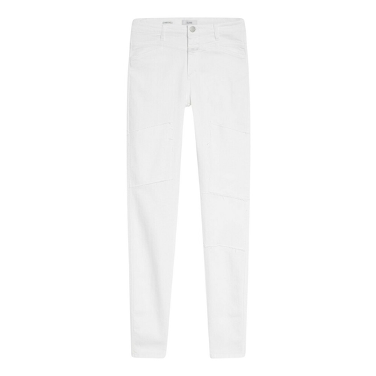 Closed - Skinny Jeans - Vit - Dam - Storlek: W25,W27
