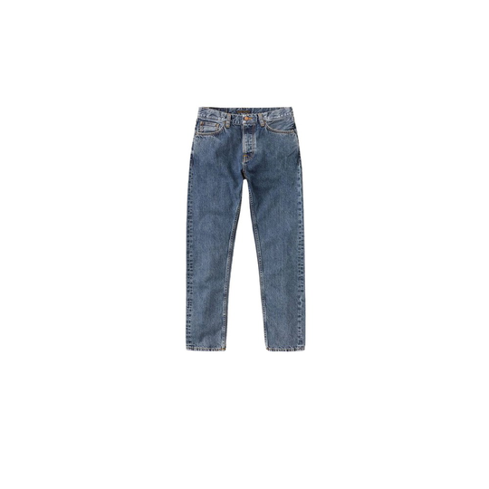 Nudie Jeans - Straight - Blå - Herr - Storlek: W32,W29,W33,W28,W30,W31,W34
