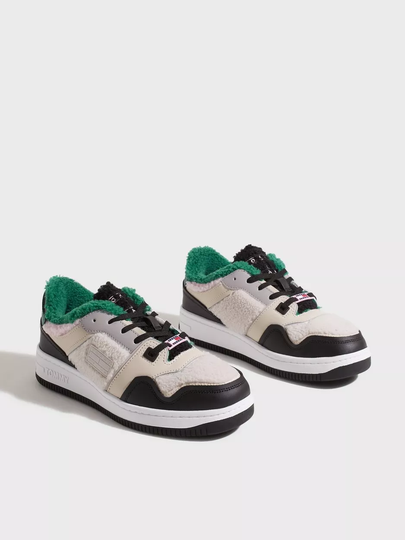 Tommy Jeans - Låga sneakers - Black - Tommy Jeans Warm Basket - Sneakers