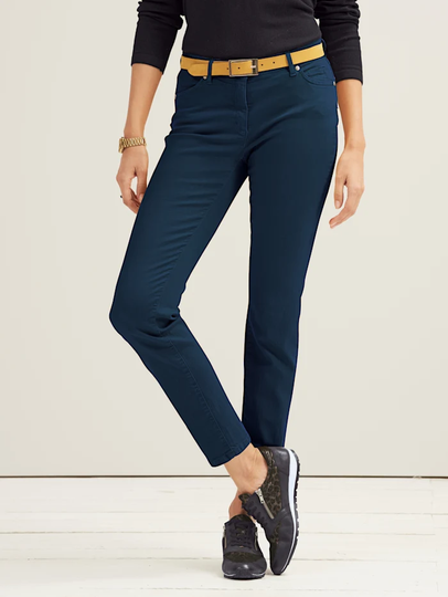 Jeans Coloured denim Toni Blå