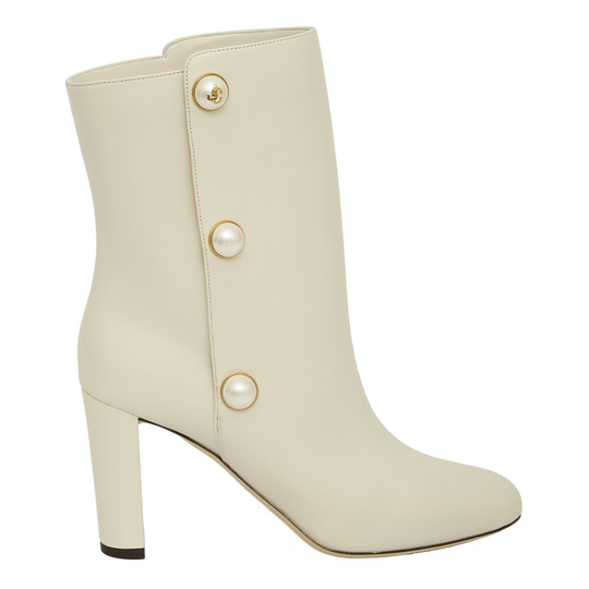 Jimmy Choo - Boots - Beige - Dam - Storlek: 40 Eu,37 Eu,36 1/2 Eu,39 Eu,36 EU