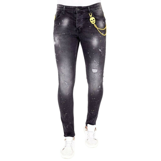 Local Fanatic - Jeans - Svart - Herr - Storlek: W34,W31,W33,W38