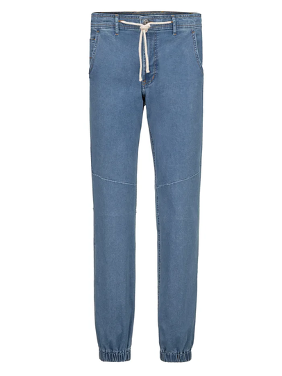 Jeans i lätt bomullsmaterial BABISTA Ljusblå