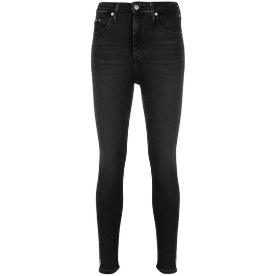 Calvin Klein Jeans - Skinny Jeans - Svart - Dam - Storlek: W25,W28,W26,W27,W30,W31,W29