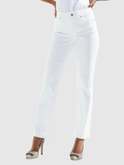 Jeans med LIFT&TUCK-effekt NYDJ Offwhite