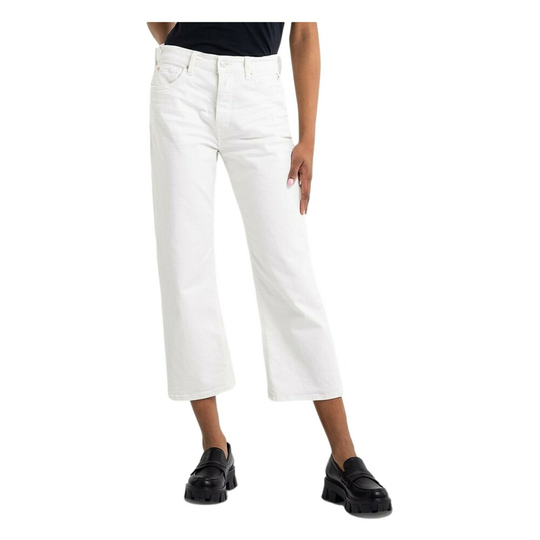 Replay - Jeans - Vit - Dam - Storlek: W27,W29,W28,W26