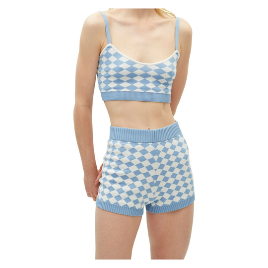 Alohas - Shorts - Blå - Dam - Storlek: S