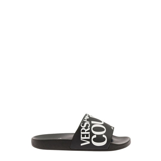 Versace Jeans Couture - Flip-flops - Svart - Dam - Storlek: 40 Eu,41 Eu,35 Eu,38 Eu,37 Eu,39 Eu,36 EU