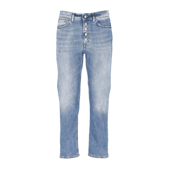 Dondup - Boyfriend Jeans - Blå - Dam - Storlek: W25,W29,W24,W27,W26