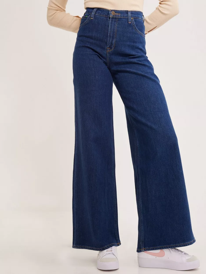 Lee Jeans - High waisted jeans - Dark Blue - Drew - Jeans