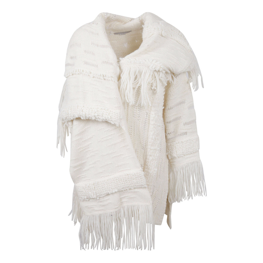 Stella McCartney - Capes och Ponchos - Beige - Dam - Storlek: S