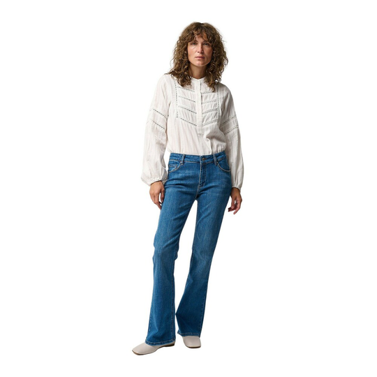 Pieszak - Skinny Jeans - Blå - Dam - Storlek: W27 L32,W28 L34,W31 L32,W28 L32,W29 L34,W25 L32,W30 L34,W31 L34