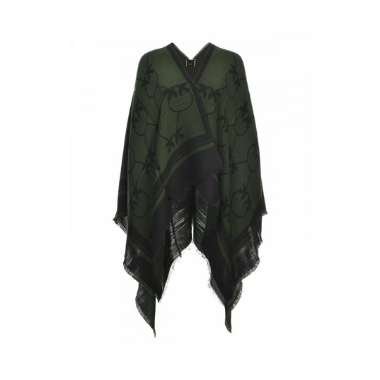 Pinko - Capes och Ponchos - Svart - Dam - Storlek: ONE Size