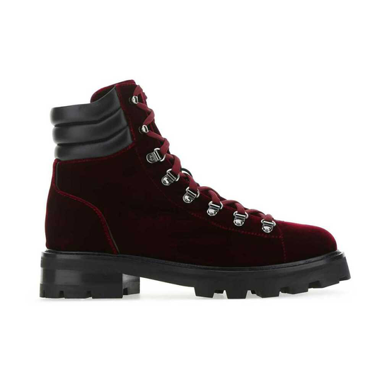 Jimmy Choo - Boots - Röd - Dam - Storlek: 39 Eu,36 EU