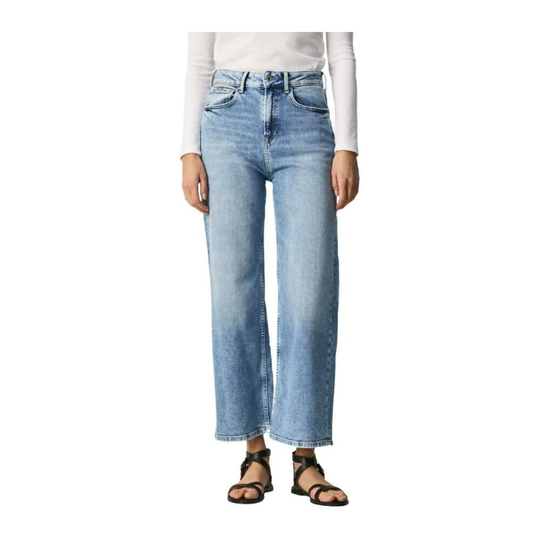 Pepe Jeans - Boyfriend Jeans - Blå - Dam - Storlek: W26 L28,W30 L28