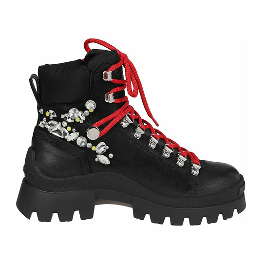 Dsquared2 - Boots - Svart - Dam - Storlek: 38 Eu,37 EU