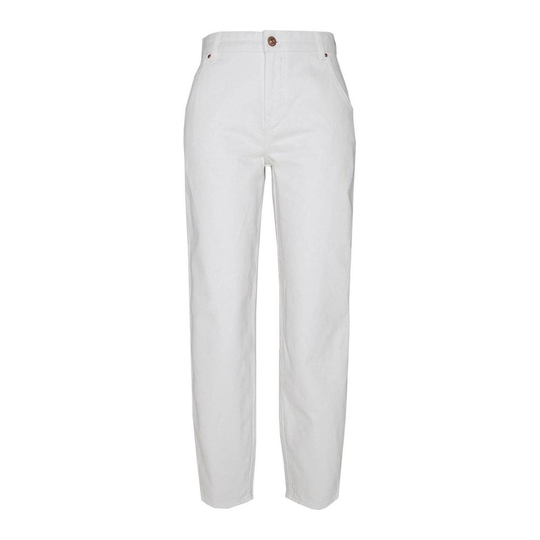 Only - Boyfriend Jeans - Vit - Dam - Storlek: M L32,L L32