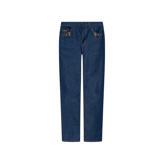 Versace Jeans Couture - Straight - Blå - Dam - Storlek: W26,W25,W27,W30,W28