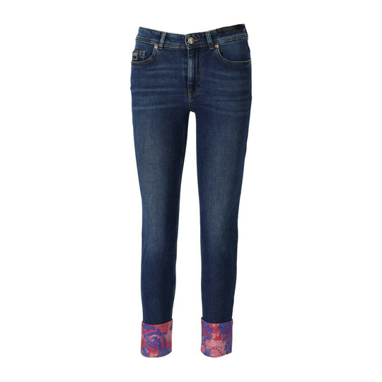 Versace Jeans Couture - Skinny Jeans - Blå - Dam - Storlek: W28,W29,W27,W26