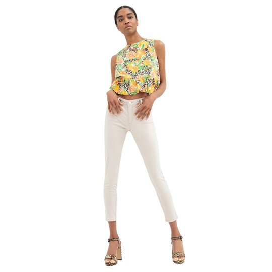 Fracomina - Skinny Jeans - Vit - Dam - Storlek: W29