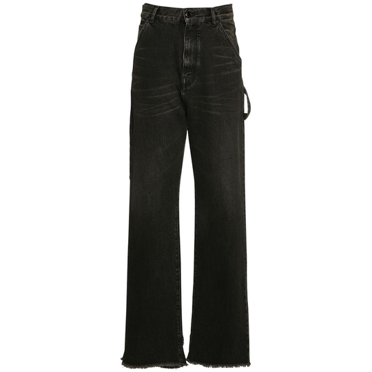 Darkpark - Boyfriend Jeans - Svart - Dam - Storlek: W26,W24,W25