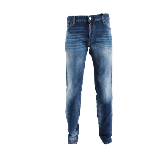 Dsquared2 - Jeans - Blå - Herr - Storlek: XL