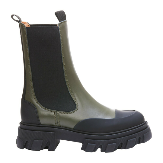 Ganni - Jodhpurs - Grön - Dam - Storlek: 37 Eu,36 Eu,38 Eu,40 EU