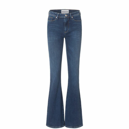 Tomorrow - Flare Jeans - Blå - Dam - Storlek: W26,W25