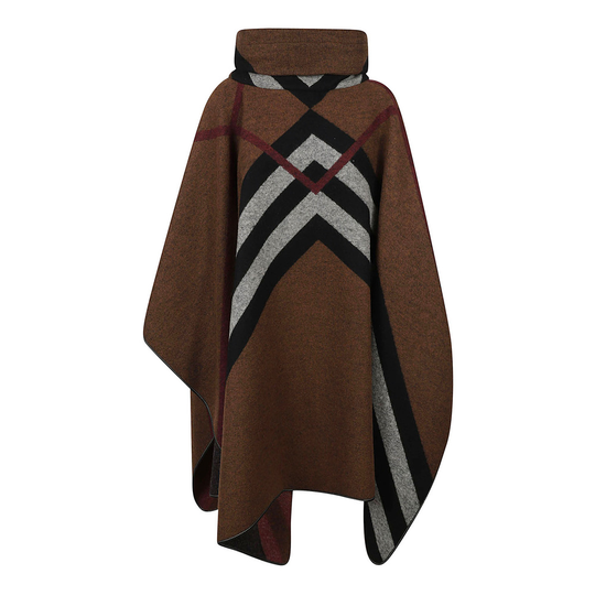 Burberry - Capes och Ponchos - Brun - Dam - Storlek: Xs,Xs/S