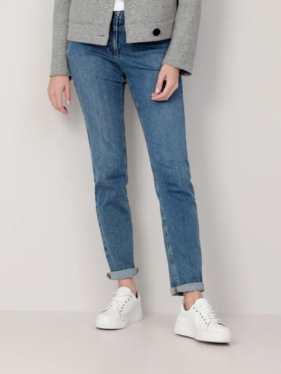 Jeans i trendig modell Dress In Medium blue