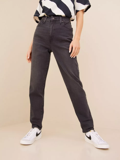 Levi's - Mom jeans - Indigo - High Waisted Mom Jean Say no G - Jeans