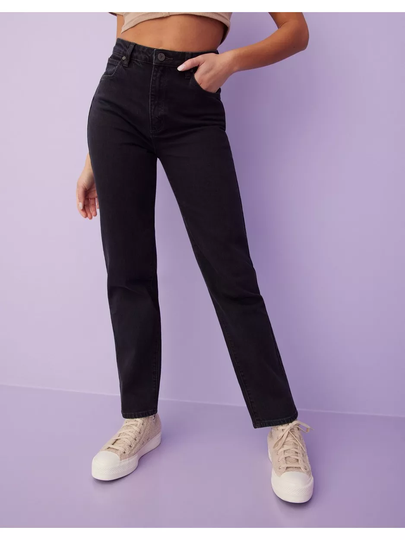 Abrand Jeans A '94 High Slim Tall Black Box Slim fit jeans Black