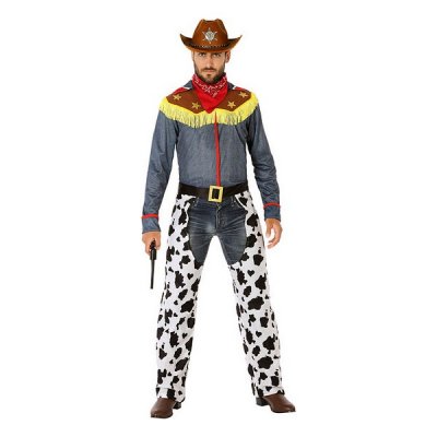 Maskeraddräkt vuxna 114487 Cowboy (Storlek: XL)