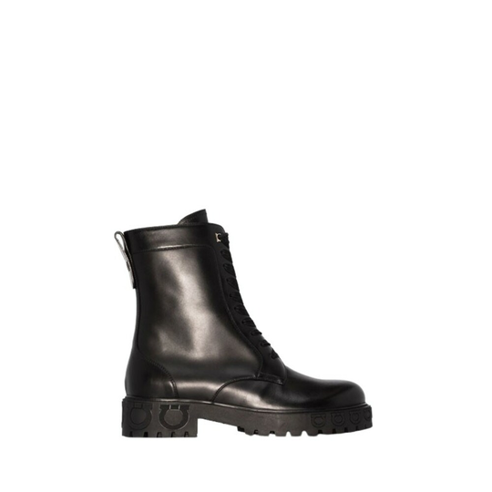 Salvatore Ferragamo - Stövlar - Svart - Dam - Storlek: 34 1/2 EU