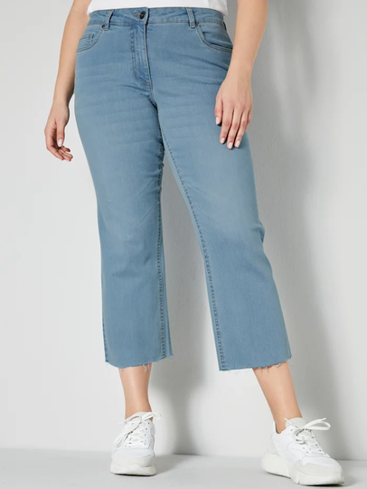 Jeans - fransiga nedtill Dollywood Light blue