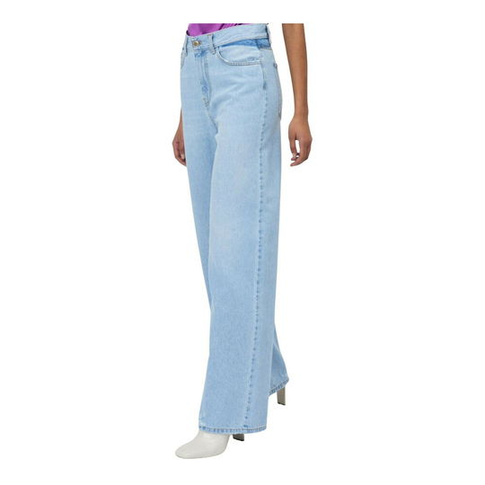 Silvian Heach - Boyfriend Jeans - Blå - Dam - Storlek: W31,W32,W27,W30,W25,W26,W28,W29,W24