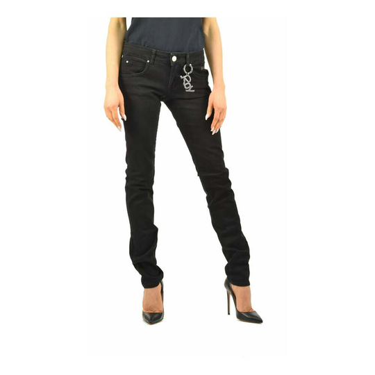 Roy Roger's - Skinny Jeans - Svart - Dam - Storlek: W26