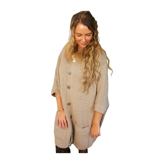 By Baunbaek - Koftor - Beige - Dam - Storlek: ONE Size