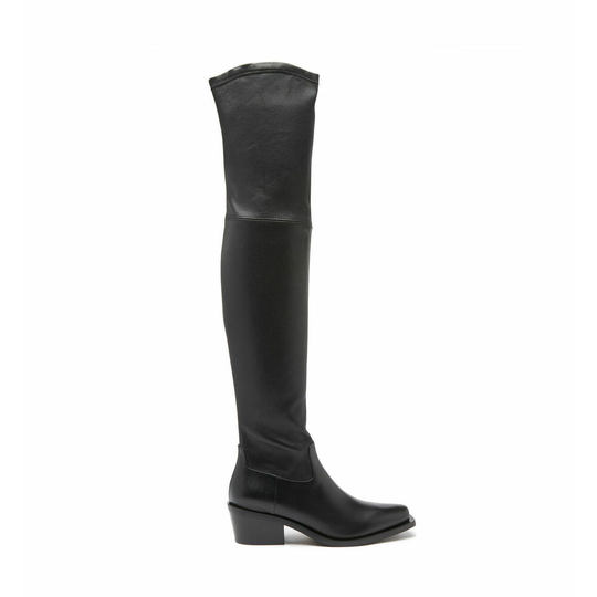 Stuart Weitzman - Overknee stövlar - Svart - Dam - Storlek: 35 1/2 EU