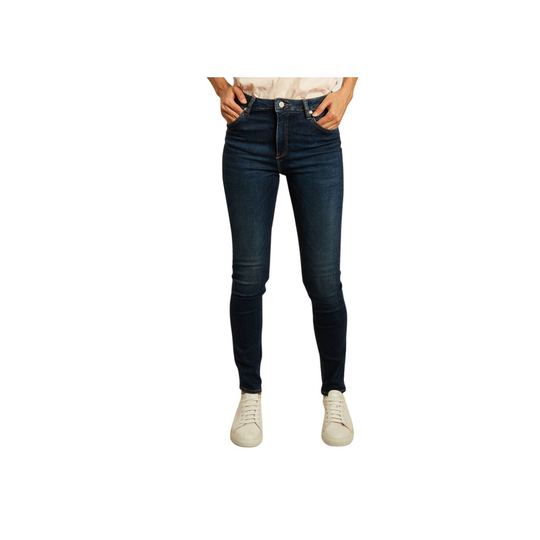 Reiko - Skinny Jeans - Blå - Dam - Storlek: W24